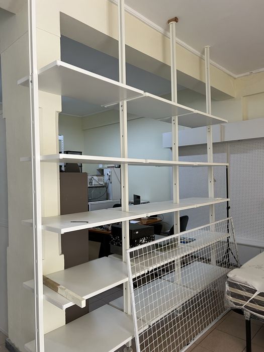 Prateleiras de exposição para loja!