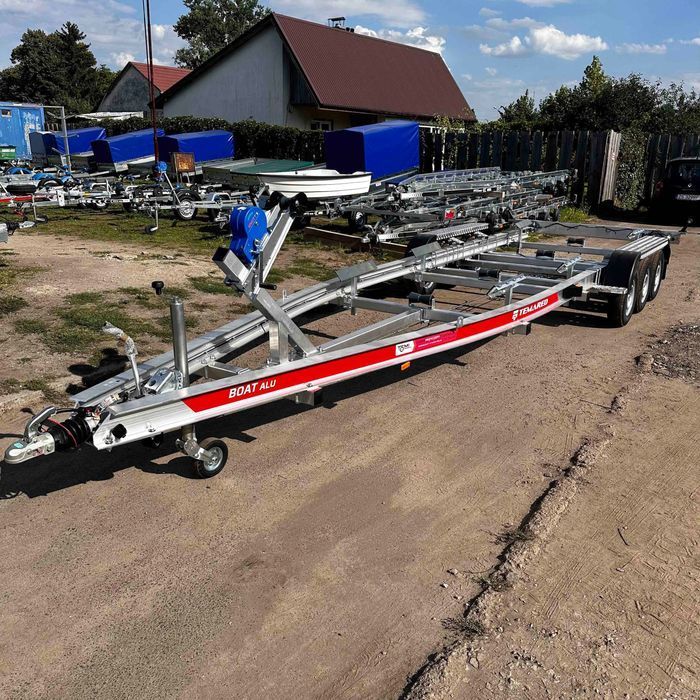Przyczepa podłodziowa aluminiowa TEMARED B35/3 ALU pod jacht łódź