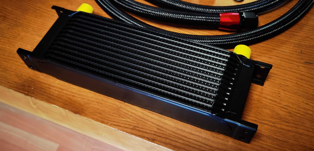 Kit Radiador 13 Linhas Refrigerar óleo do motor