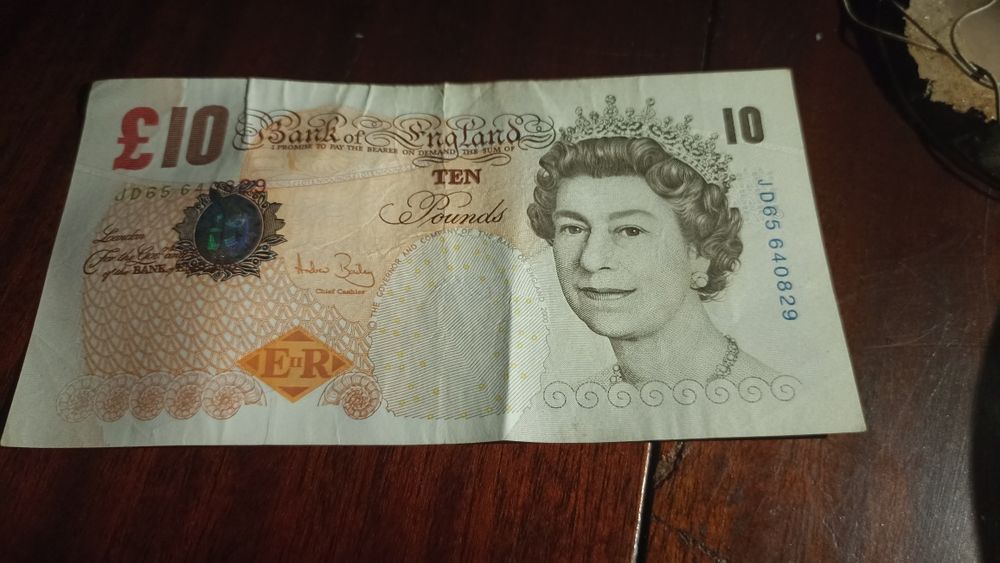 10 funtow Anglia kolekcjonerskie