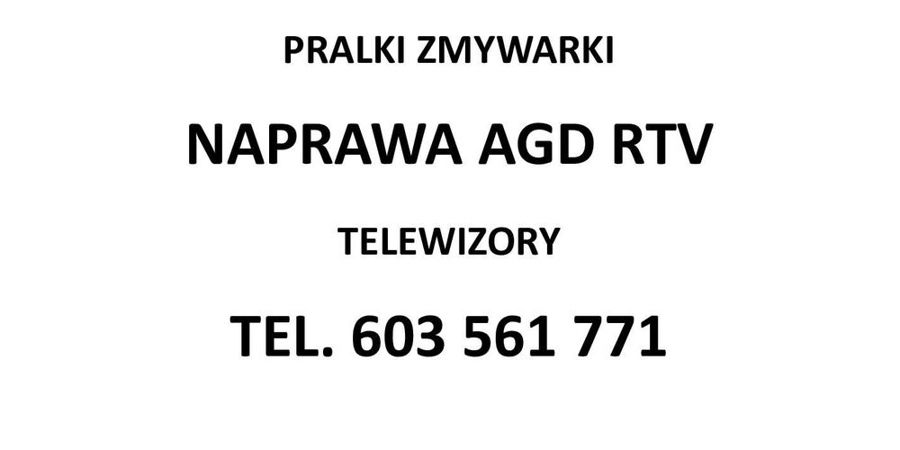 Naprawa AGD RTV Lublin i okolice, pralki, zmywarki, piekarniki lodówki