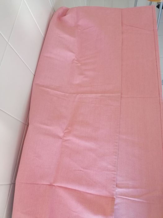 Cortinados Rosa e azul