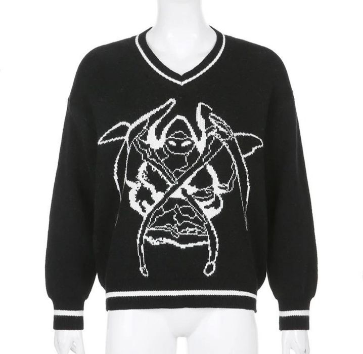 Светр в стилі y2k