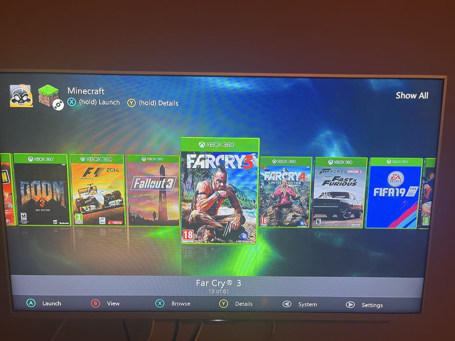 Xbox 360 modyfikowane systemem auroa