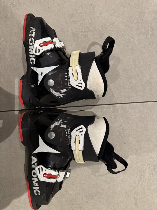 Komplet Narty dziecięce Rossignol Junior 100cm + buty Atomic rozm 32