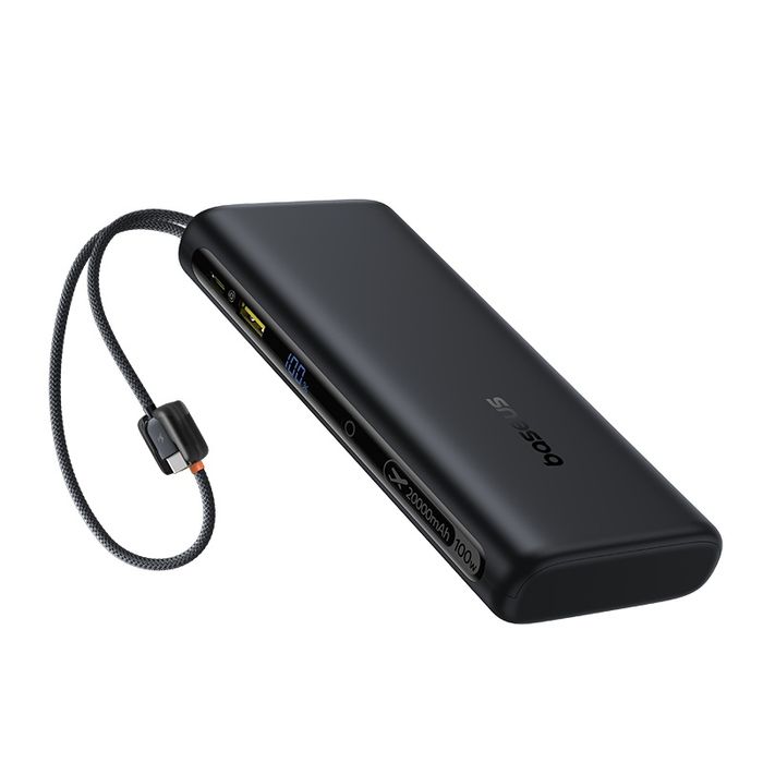 Повербанк 100W BASEUS 20000mAh EnerFill FC41 з 2 кабелями Power Bank