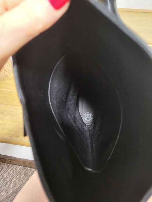 Сапоги massimo Dutti шкіра 26 см