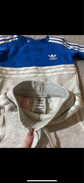 Дитячій Теплий костюм adidas фліс розмір 68-74р
