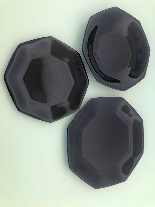 Set de Loiça Preta Octogonal – 20 Peças