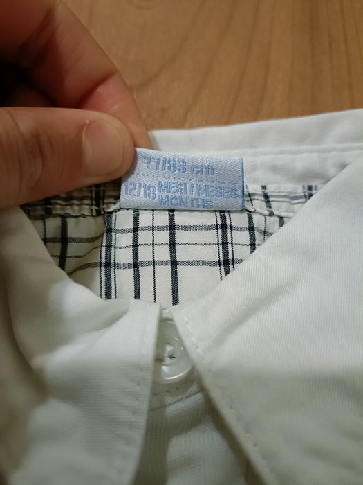 Polo de Manga Curta PréNatal + Camisola - 12 meses