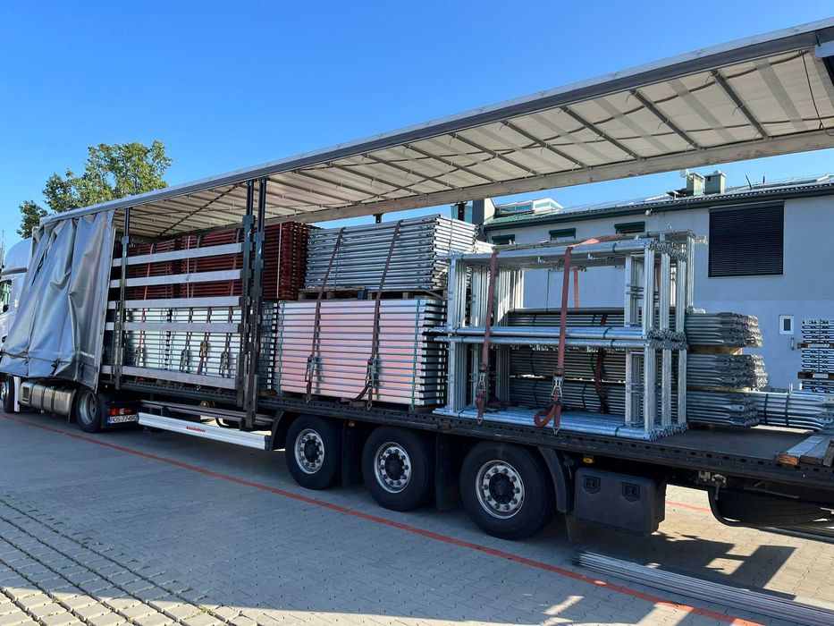 NOWE rusztowanie typ PLETTAC na ścianę szczytową ~ 90m2 ~TANIO