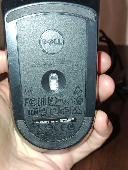 Провідна мишка Dell