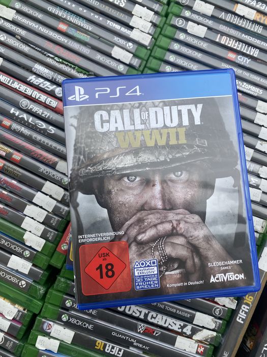 Gra Call of Duty WWII PS4 PS5 Play Station pudełkowa COD WW2