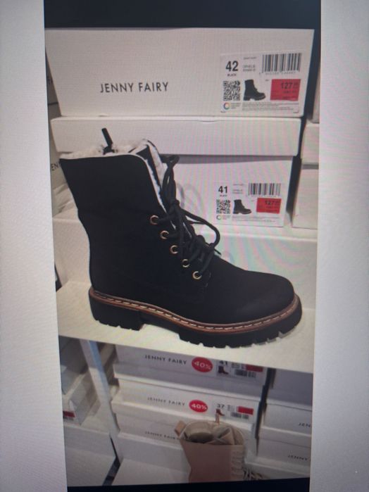 Buty zimowe Jenny Fairy ocieplane rozmiar 38
