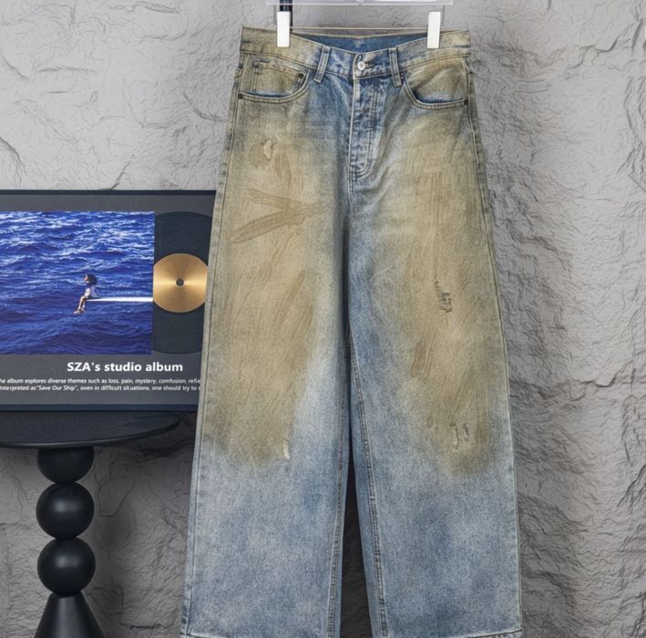 Джинси Acne Studios вінтажні широкі Y2K, baggy, skate, opium, archive