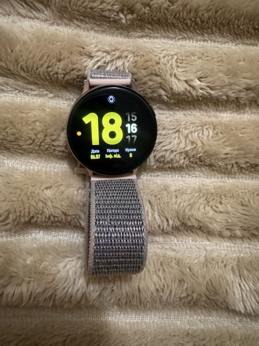 Смартгодинник Samsung Galaxy Watch Active 2 44mm Rose Gold + Мега-комплект ремінців!