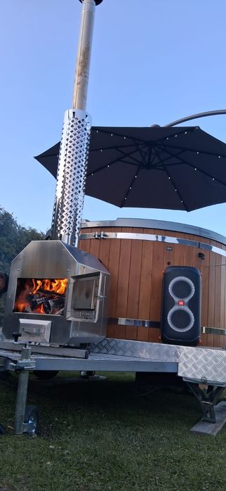 Mobilna balia bania jacuzzi wynajem