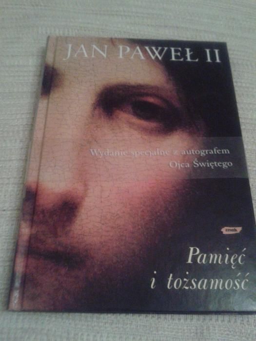 Pamięć i tożsamość ksiązka