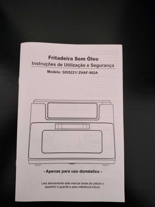 Fritadeira eletrica sem oleo