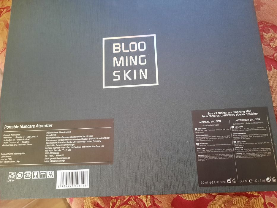 Tratamento anti idade Blooming Skin