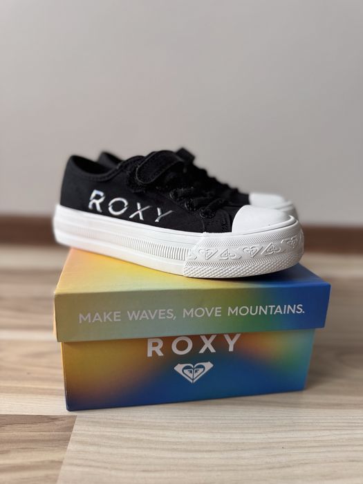 Trampki Roxy roz32 czarno białe