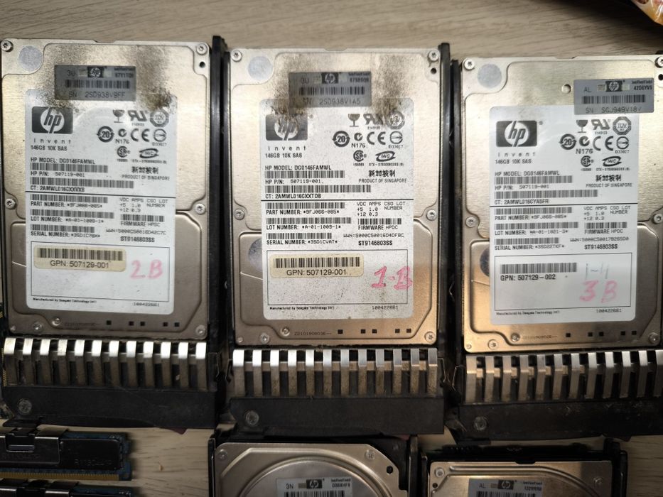 HPE ProLiant Gen7 DL360 продаж бп, озу, hdd, процесори