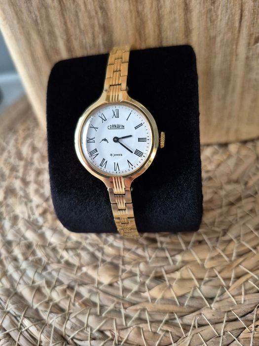 Śliczny zegarek damski mechaniczny Cornavin