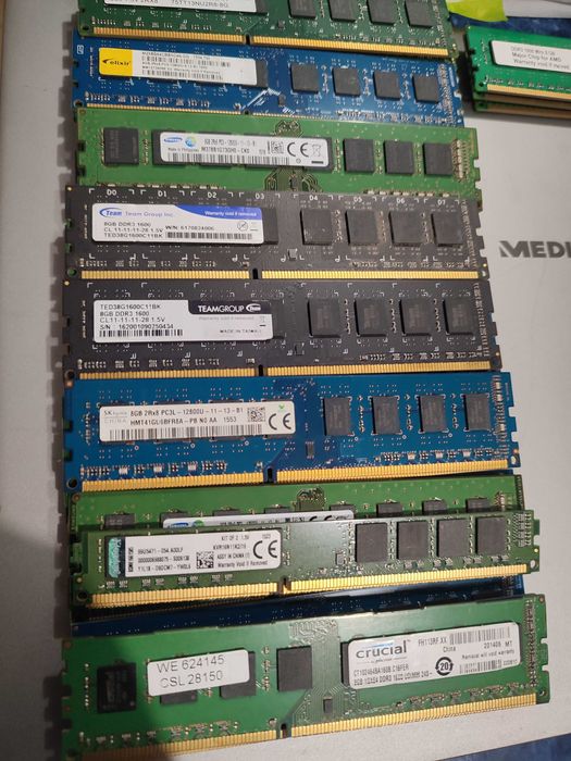 Оперативна пам'ять для компютера ПК Kingston HyperX DDR3 16Gb 4шт 4gb