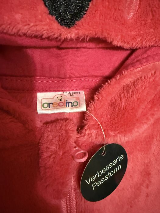 Ромпер плюшевий , костюм , розмір 80-86