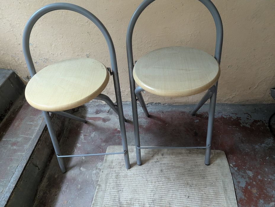 Krzesło skladane taborek - cena za 2