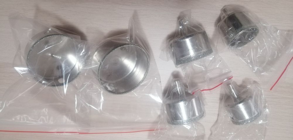 Conjuntos de brocas revestidas de  diamante