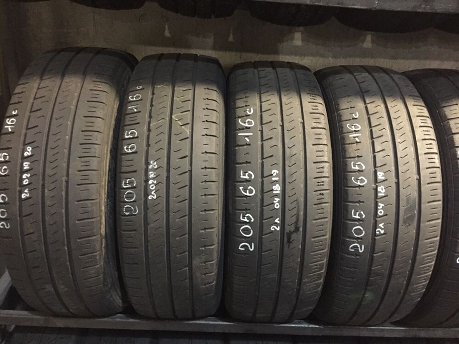 Продам резину 205 65 R 16 C (газель) шиномонтаж выкатка диска склад