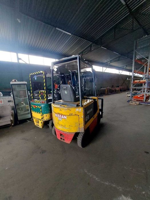 Навантажувач Nissan електричний, 3м підйом погрузчик кара 1т.