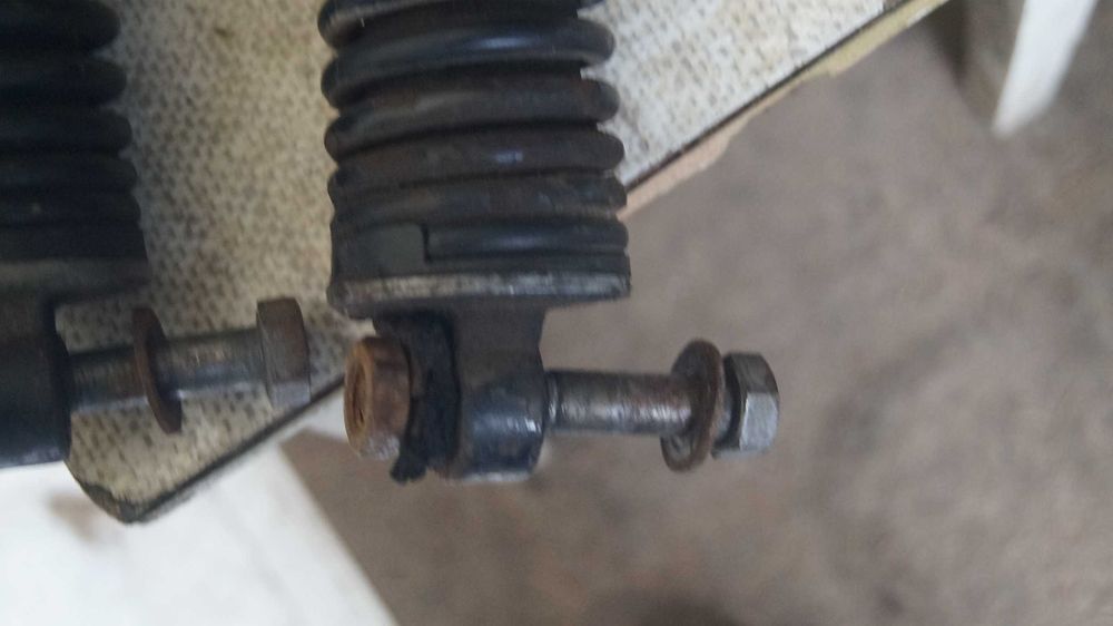 Jawa 350 TS amortyzatory czarne sprężyna oryginał komplet