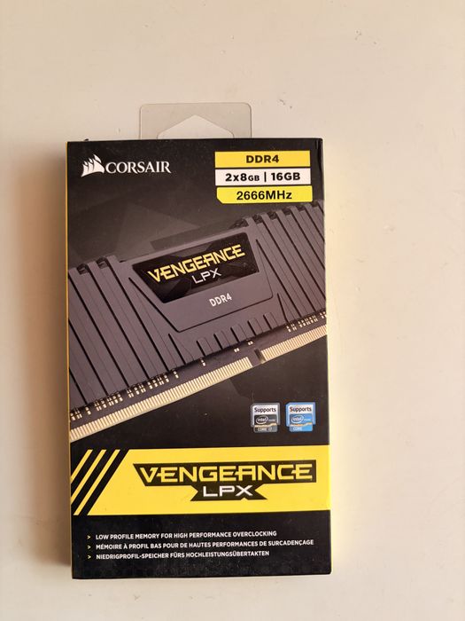 RAM 2x8GB (16GB) DDR4 Corsair Vengeance LPX 2666mhz