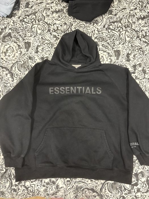 Hoodie Essentials Czarna