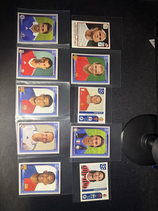 Cromos Panini Champions League 08-09 / 11-12 / Euro 2012