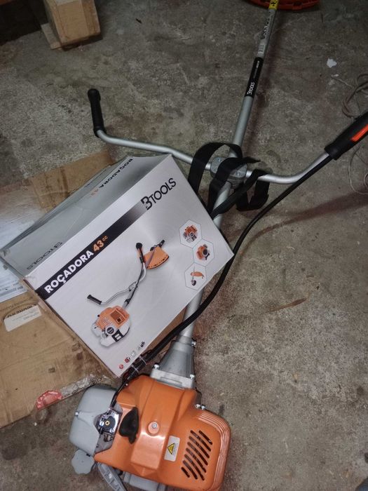 Roçadora como nova