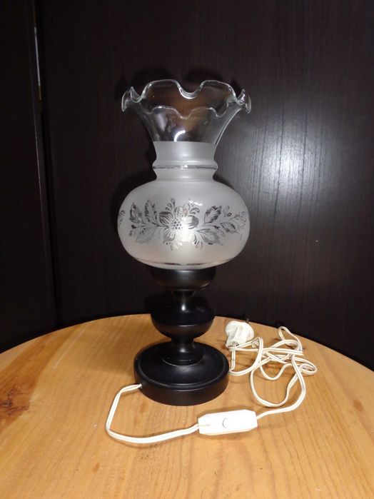 Candeeiro de mesa antigo