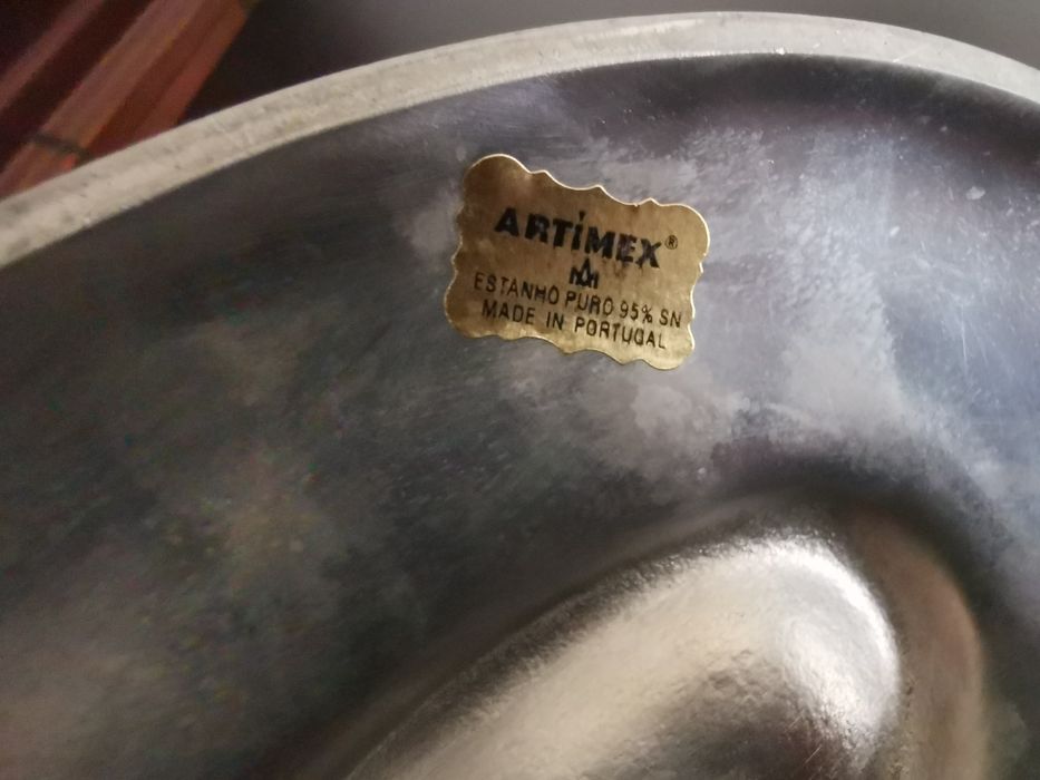 Fruteira Artimex em estanho