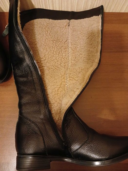 Сапоги женские, зима, размер 39