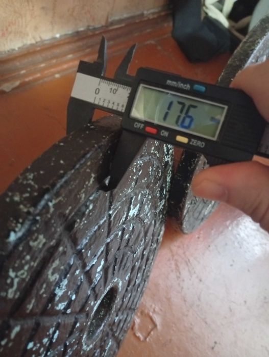 Диски на штангу  по 10кг 2ш, Сталь, не Китай