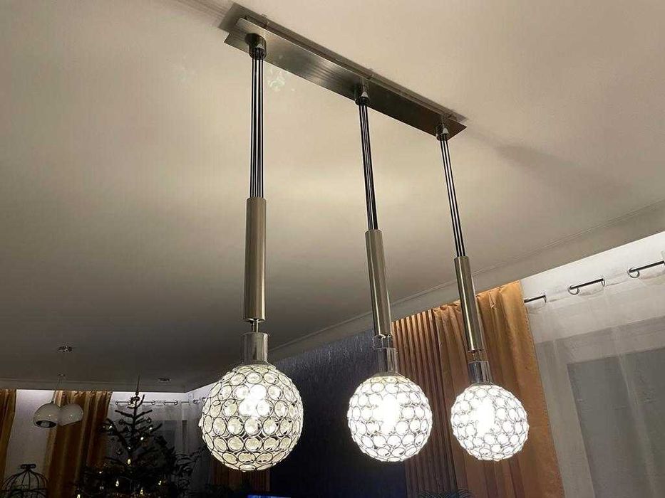 Lampa Wofi 3 kule regulacja 95 - 180 cm E14 LED model 7568.03.01.0200