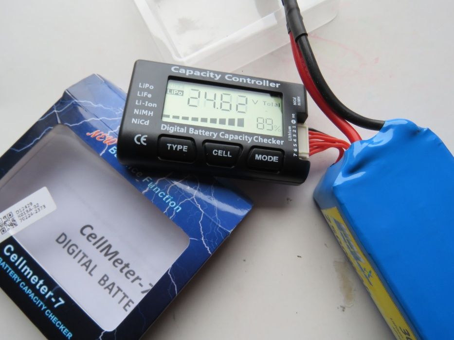 Cellmeter-7 - Digital Battery Tester - 7S; New64286168466434121