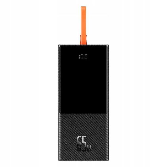 повербанк Baseus Elf Digital Display 65W 20000mAh Black PPJL000001