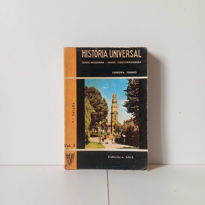 (Aut.) História Universal Vol. 3 - Ferreira Torres