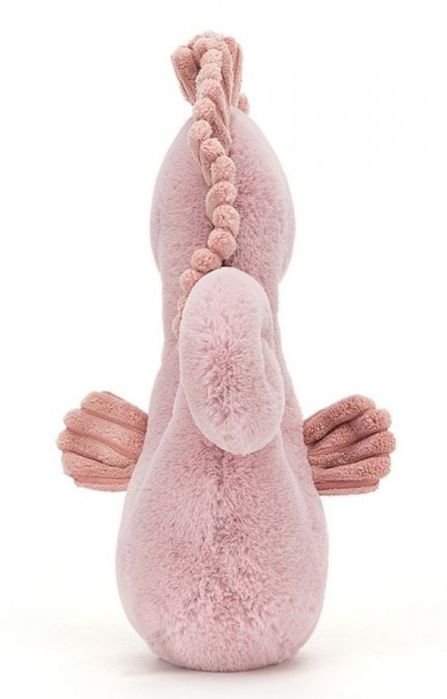 Maskotka, zabawka pluszowa różowy Konik Morski Jellycat