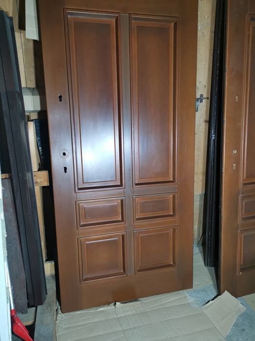 Skrzydlo drzwiowe lite drewno