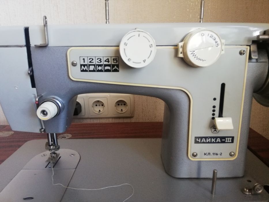 Швейна машинка Чайка-3, ножна