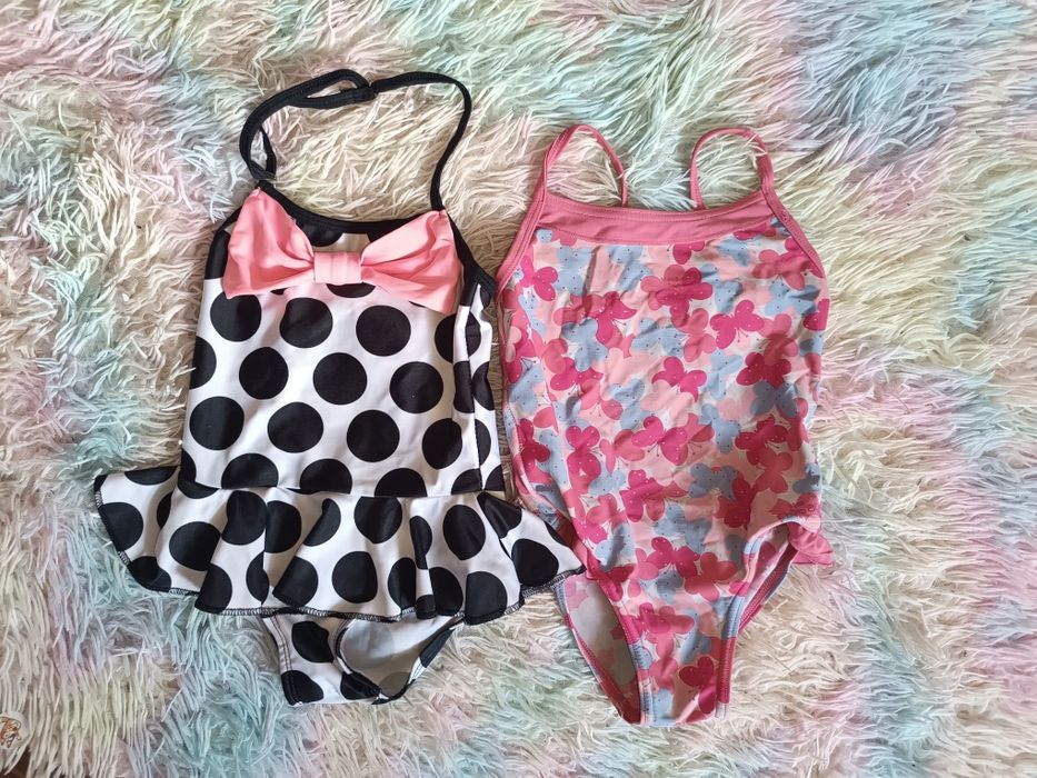 Strój kąpielowy plażowy dziewczynka 86 92